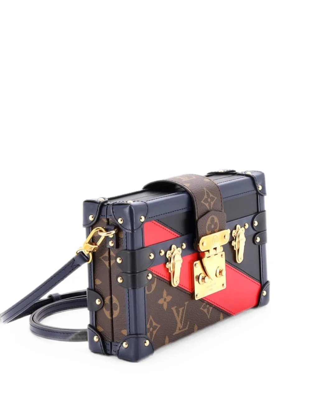 Petite Malle Handbag Limited Edition Monogram Canvas clutch bag