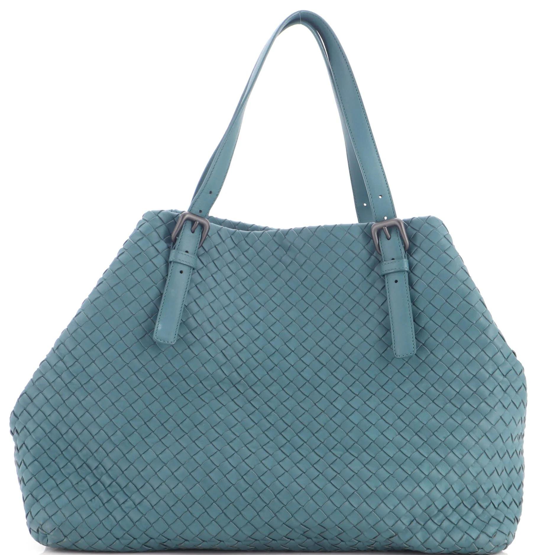 Leather tote
