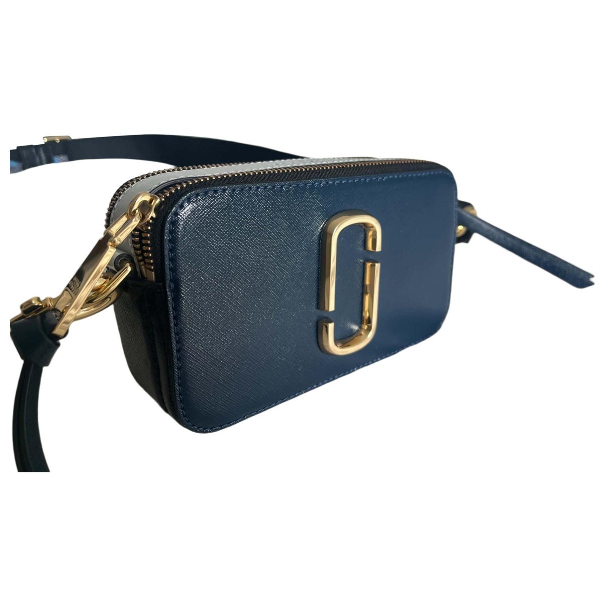 Snapshot leather crossbody bag