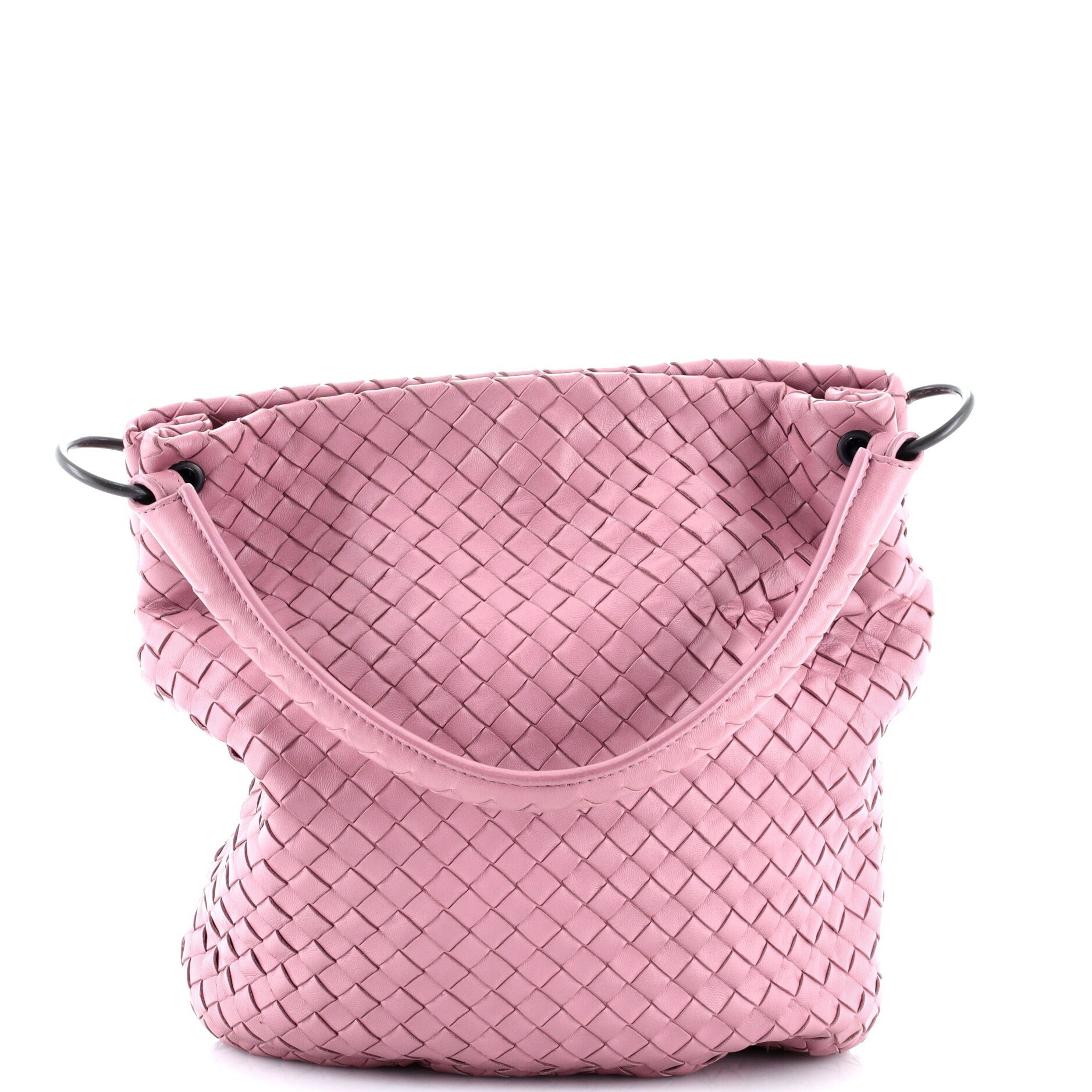 Bucket Hobo Intrecciato Nappa Small