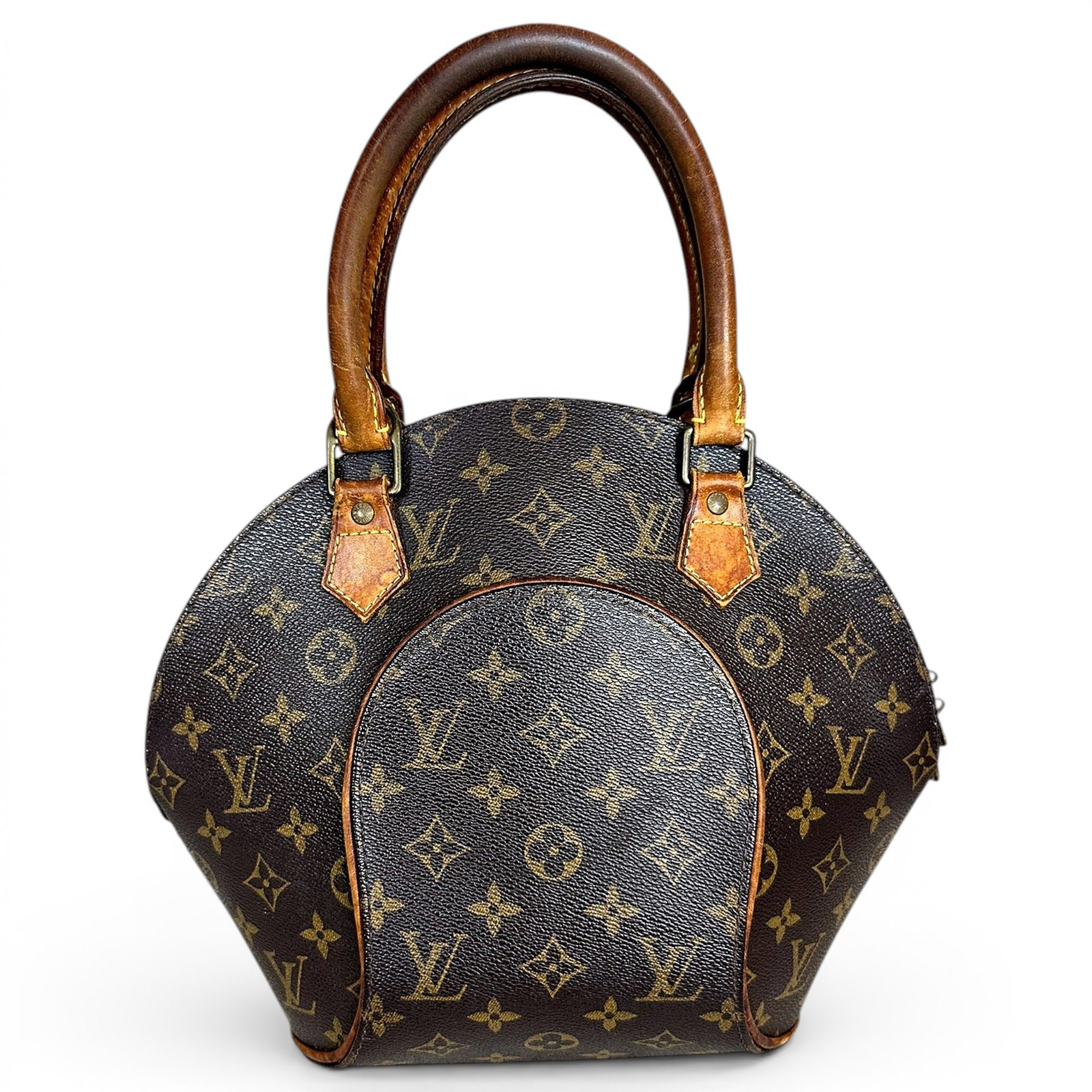 Ellipse cloth handbag