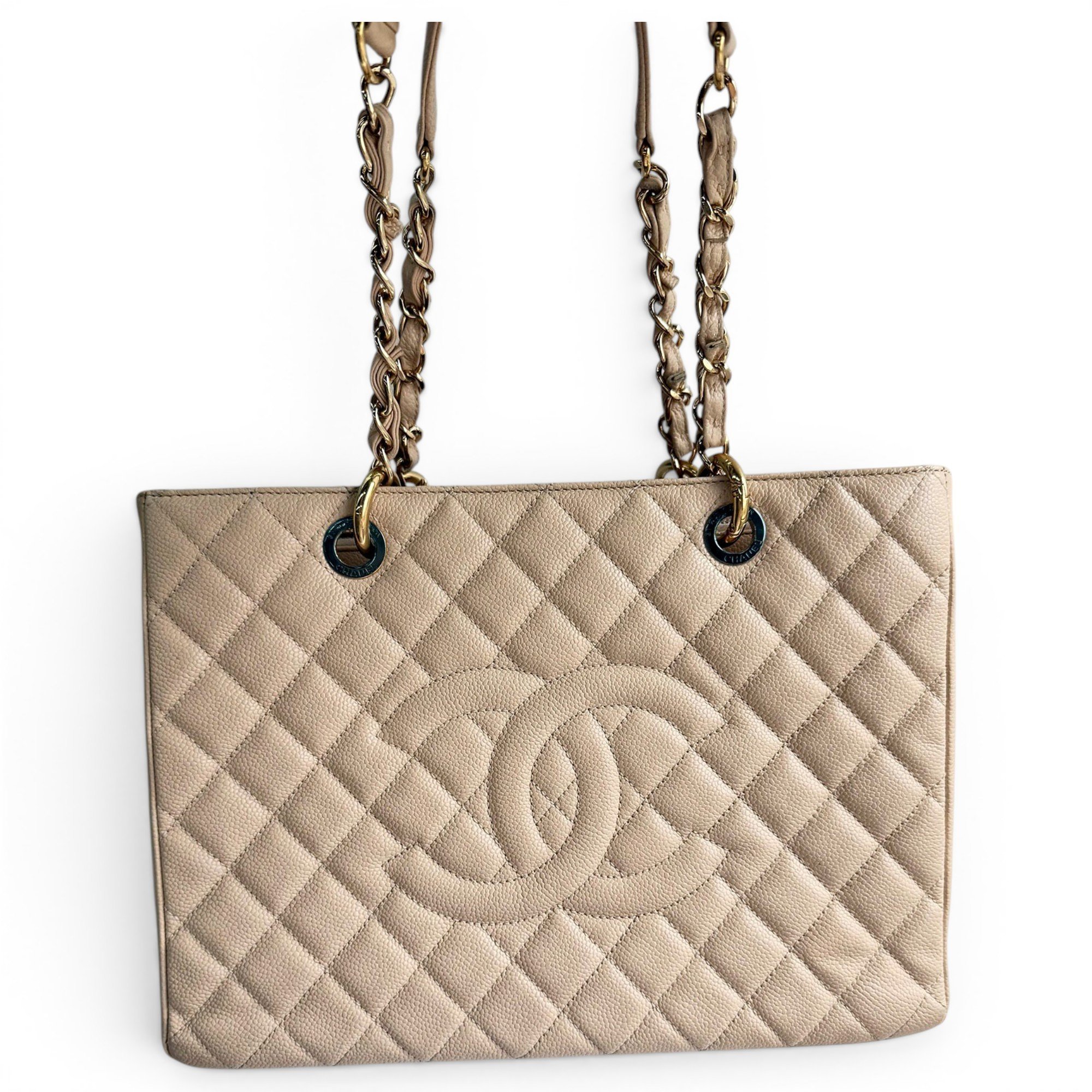 Grand shopping leather handbag