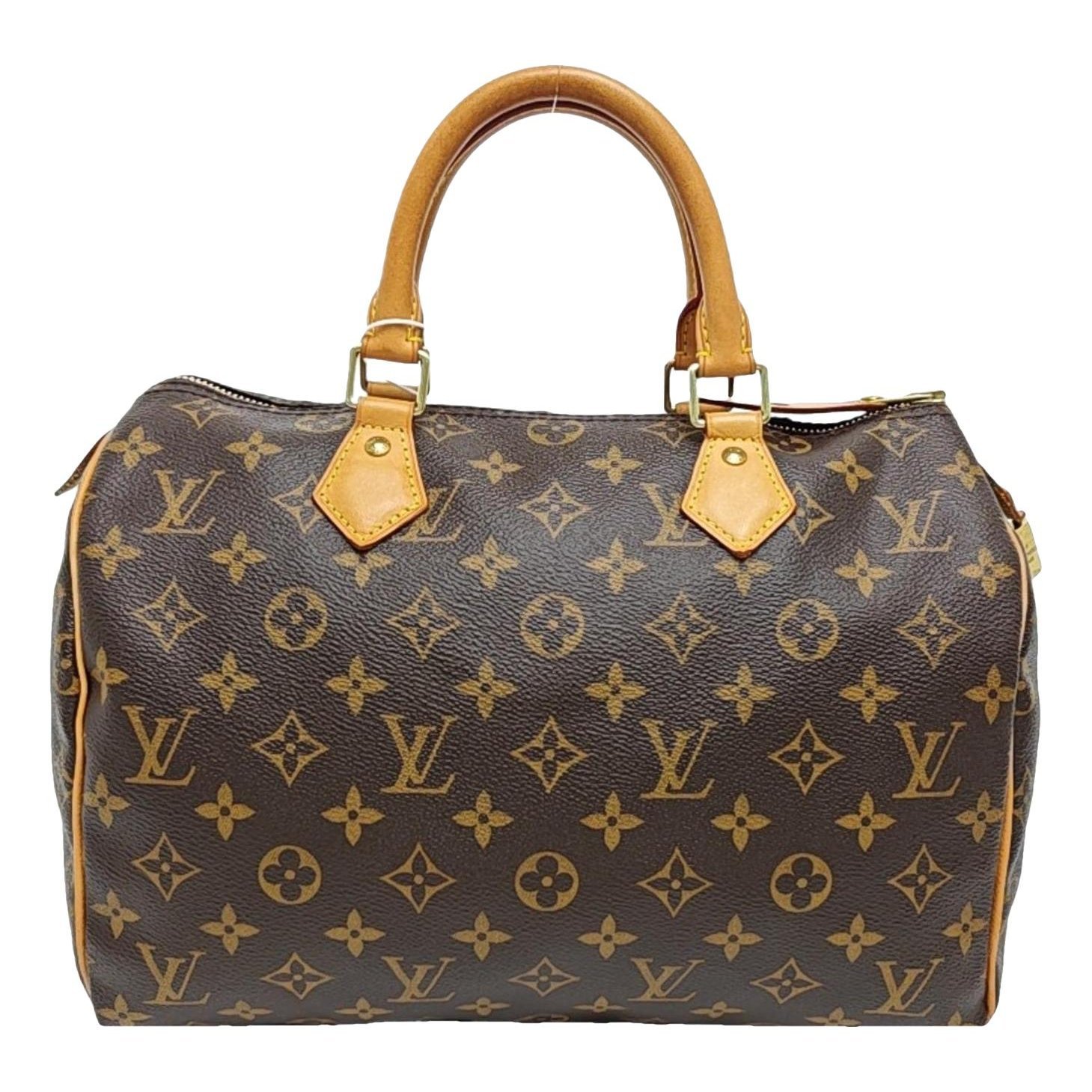 Nano Speedy / Mini HL leather handbag