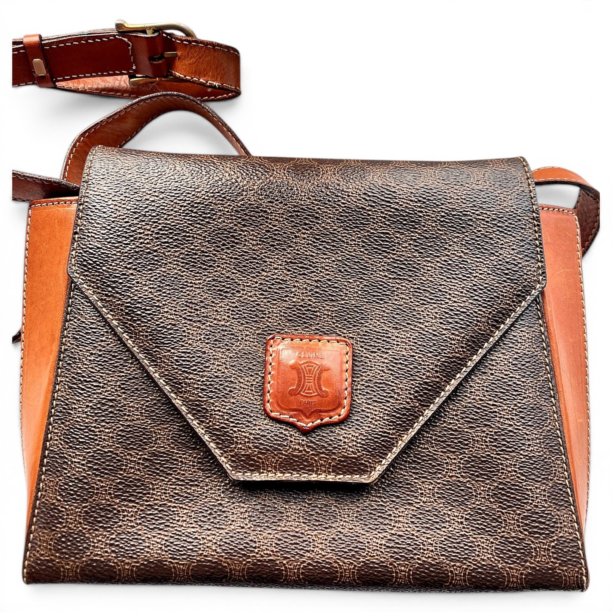 Celine Leather crossbody bag