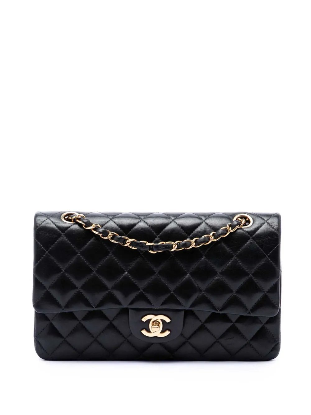 2004-2005 Medium Classic Lambskin Double Flap shoulder bag