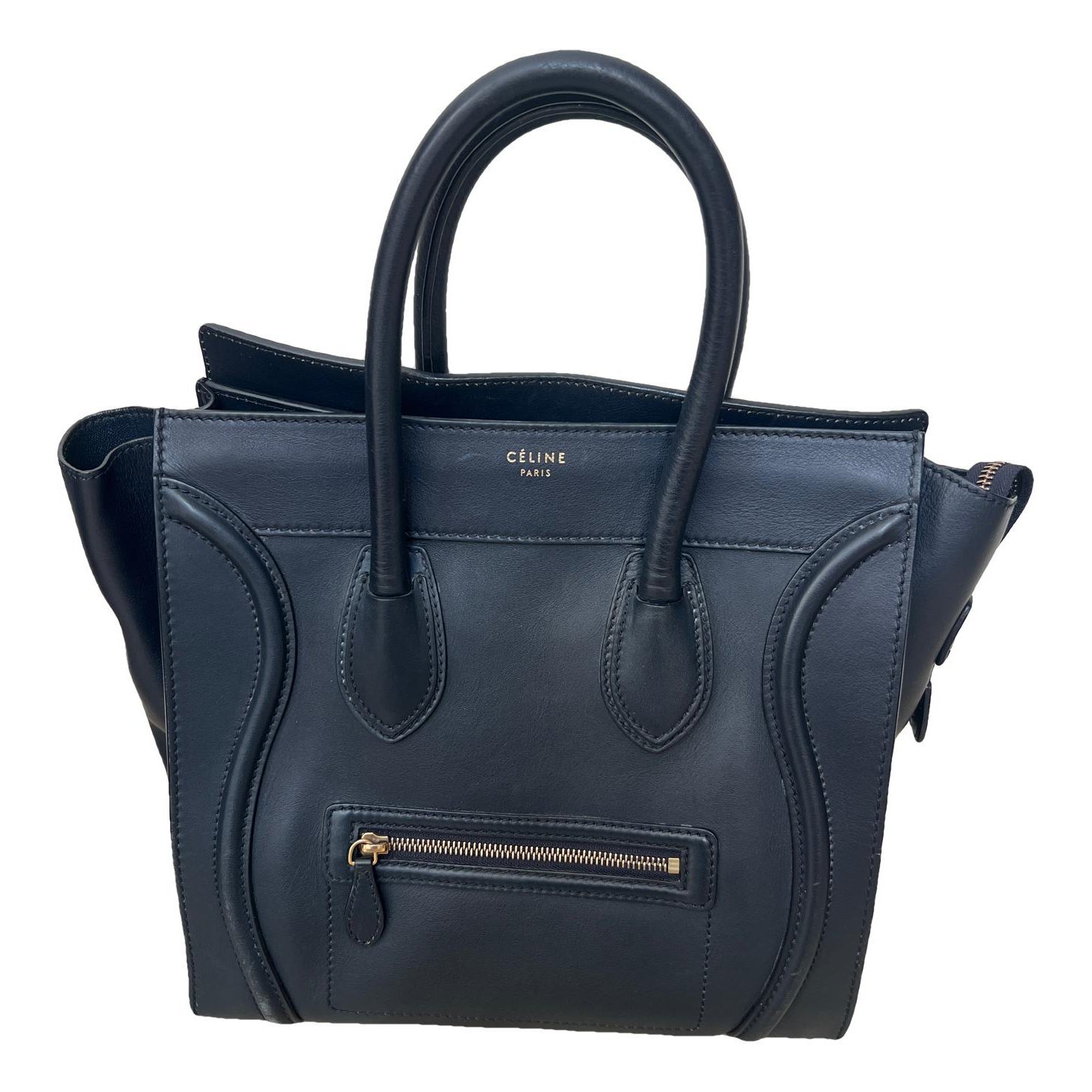Luggage leather handbag