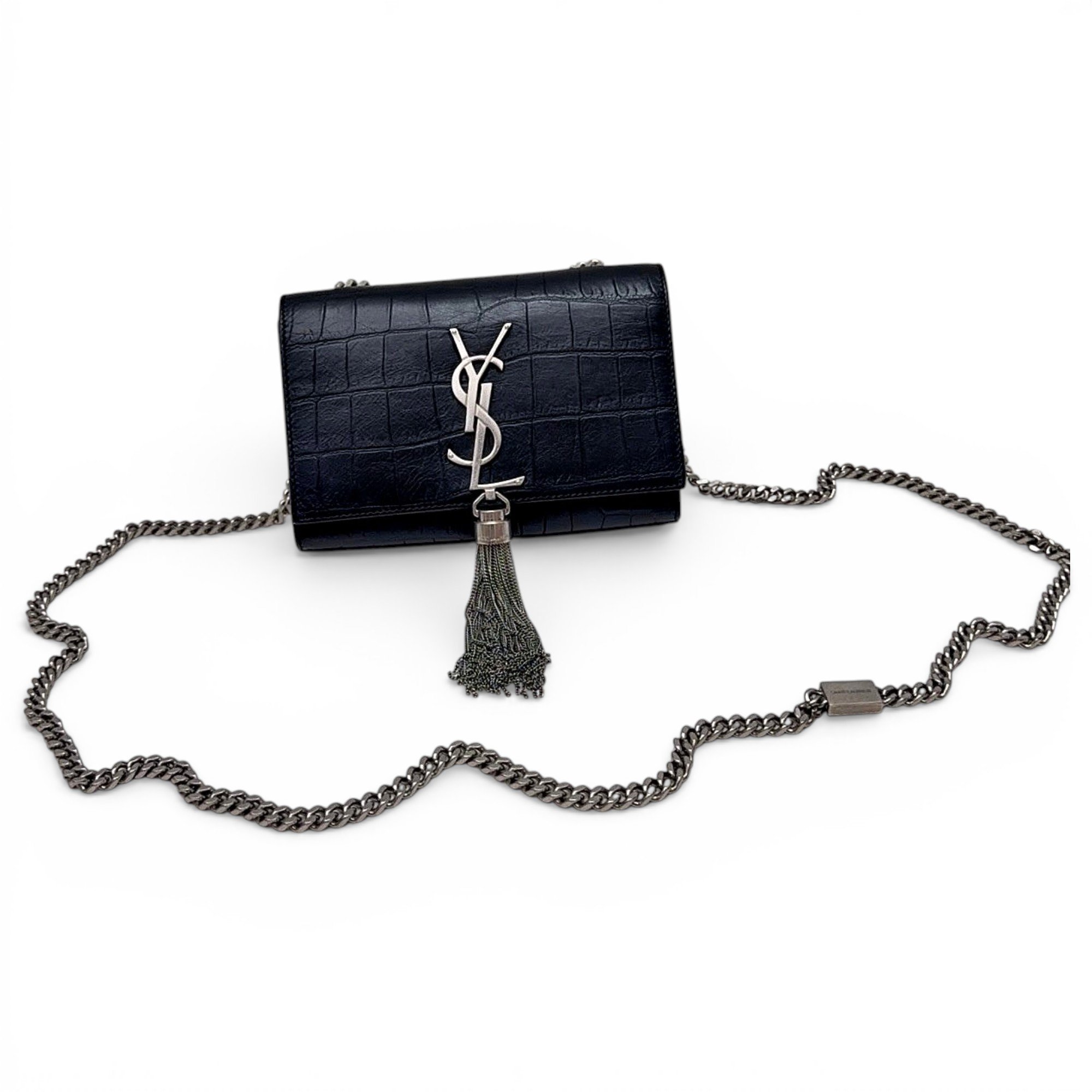 Pompom Kate leather handbag