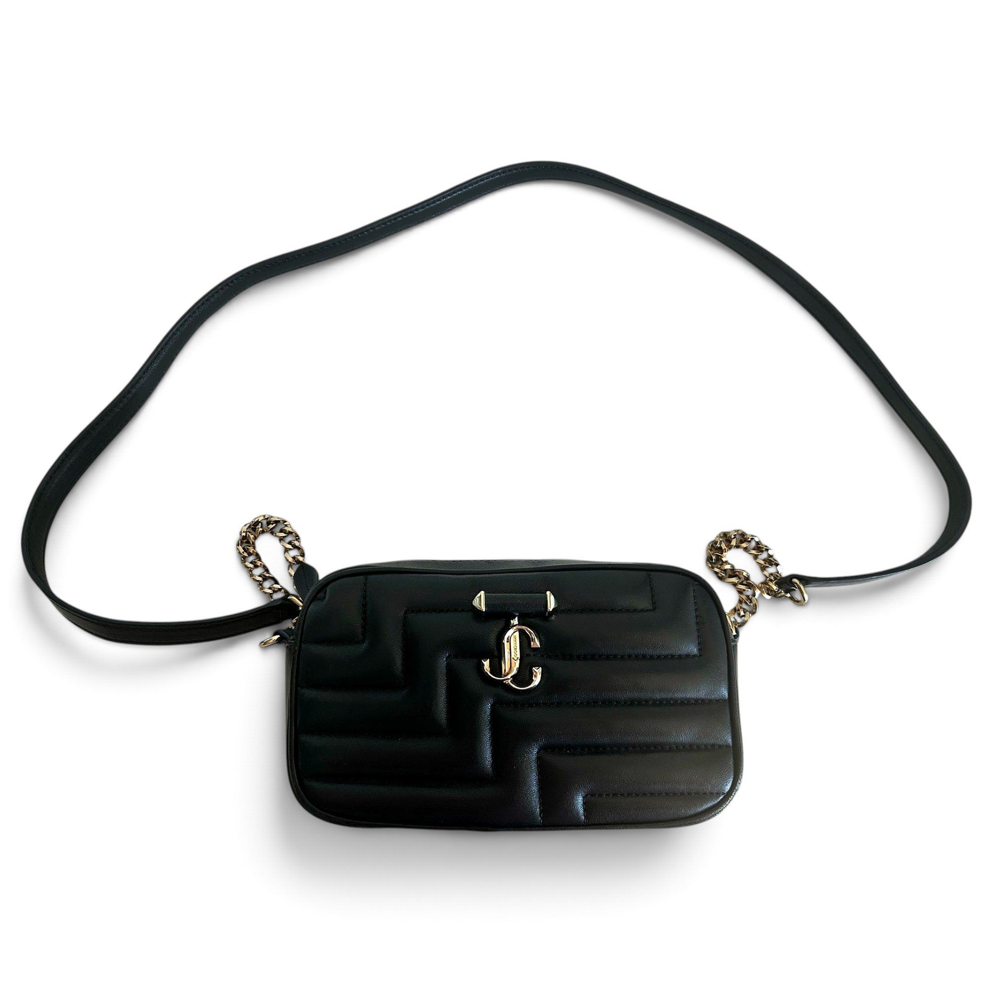 Patent leather crossbody bag