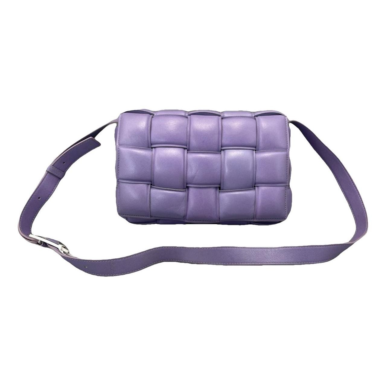 Cassette Padded leather handbag