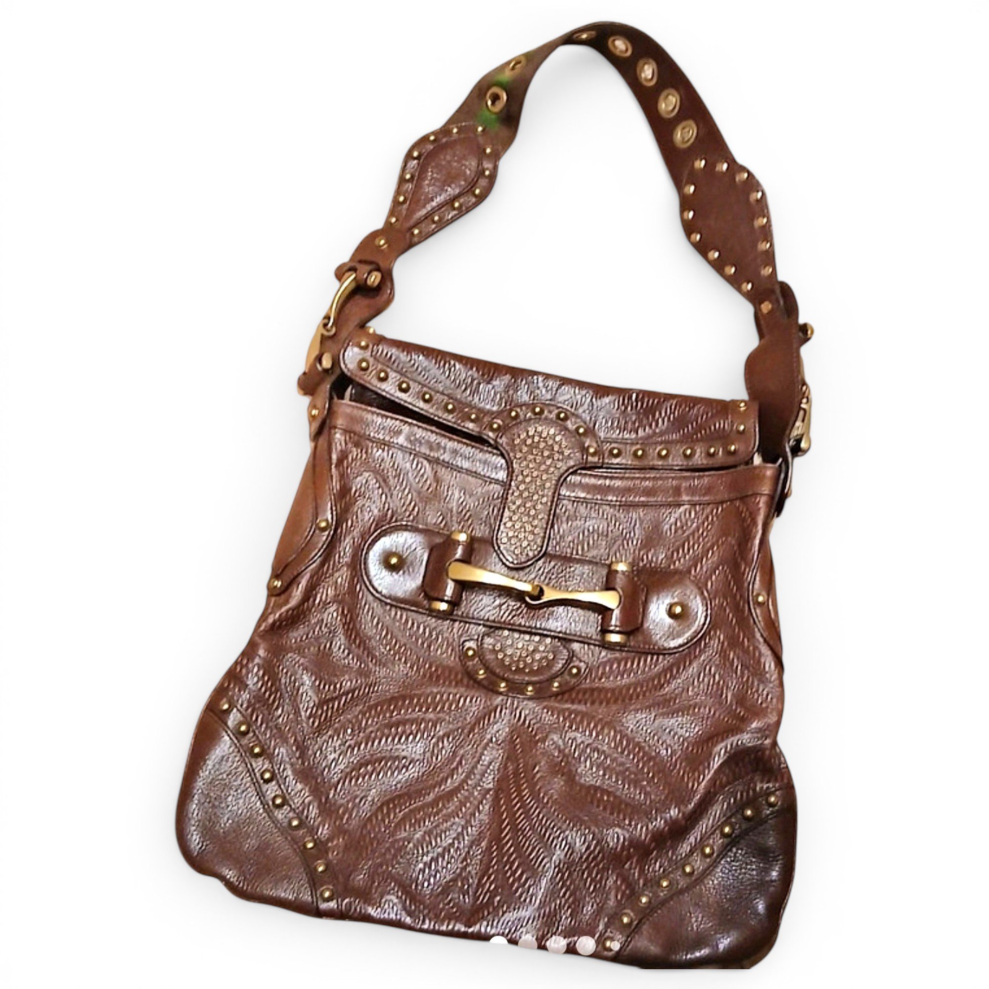 Leather handbag