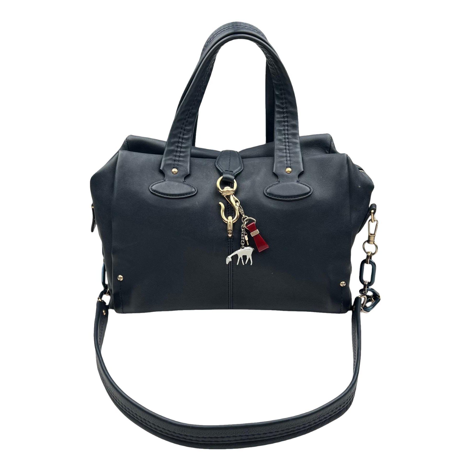 Leather handbag