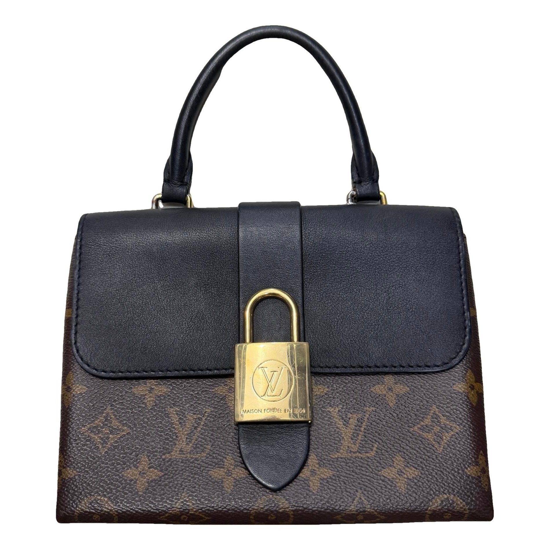 Louis Vuitton Locky BB leather handbag