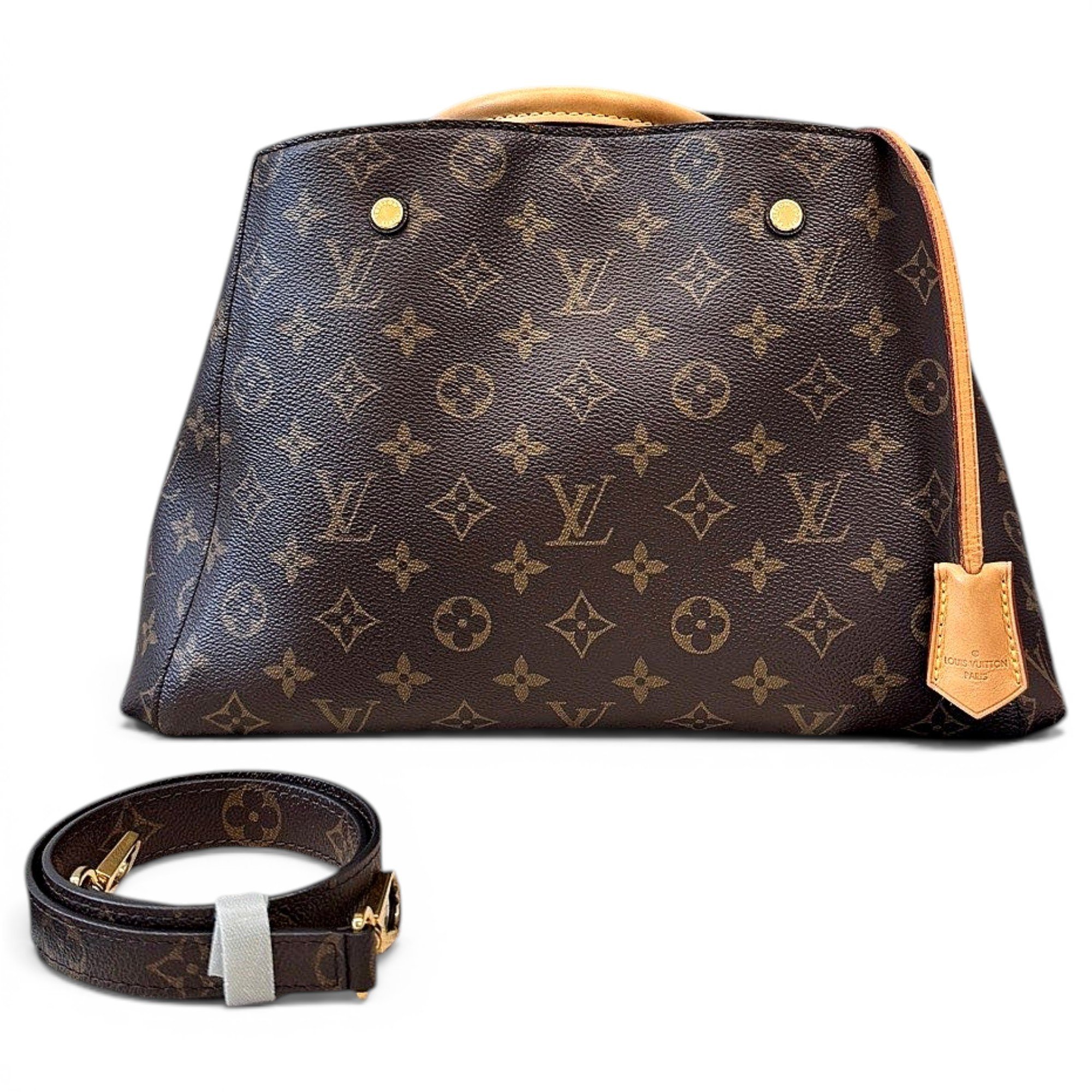 Montaigne leather crossbody bag