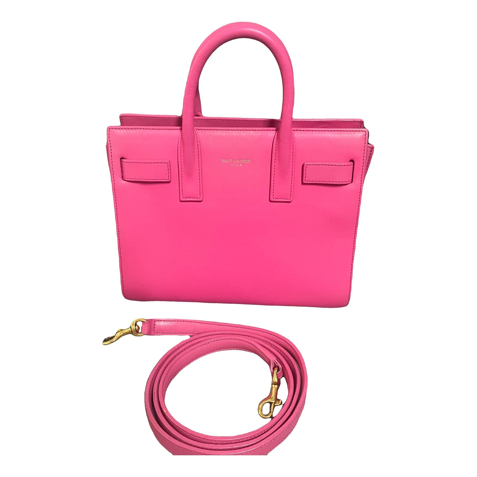 Saint Laurent Sac de Jour leather handbag