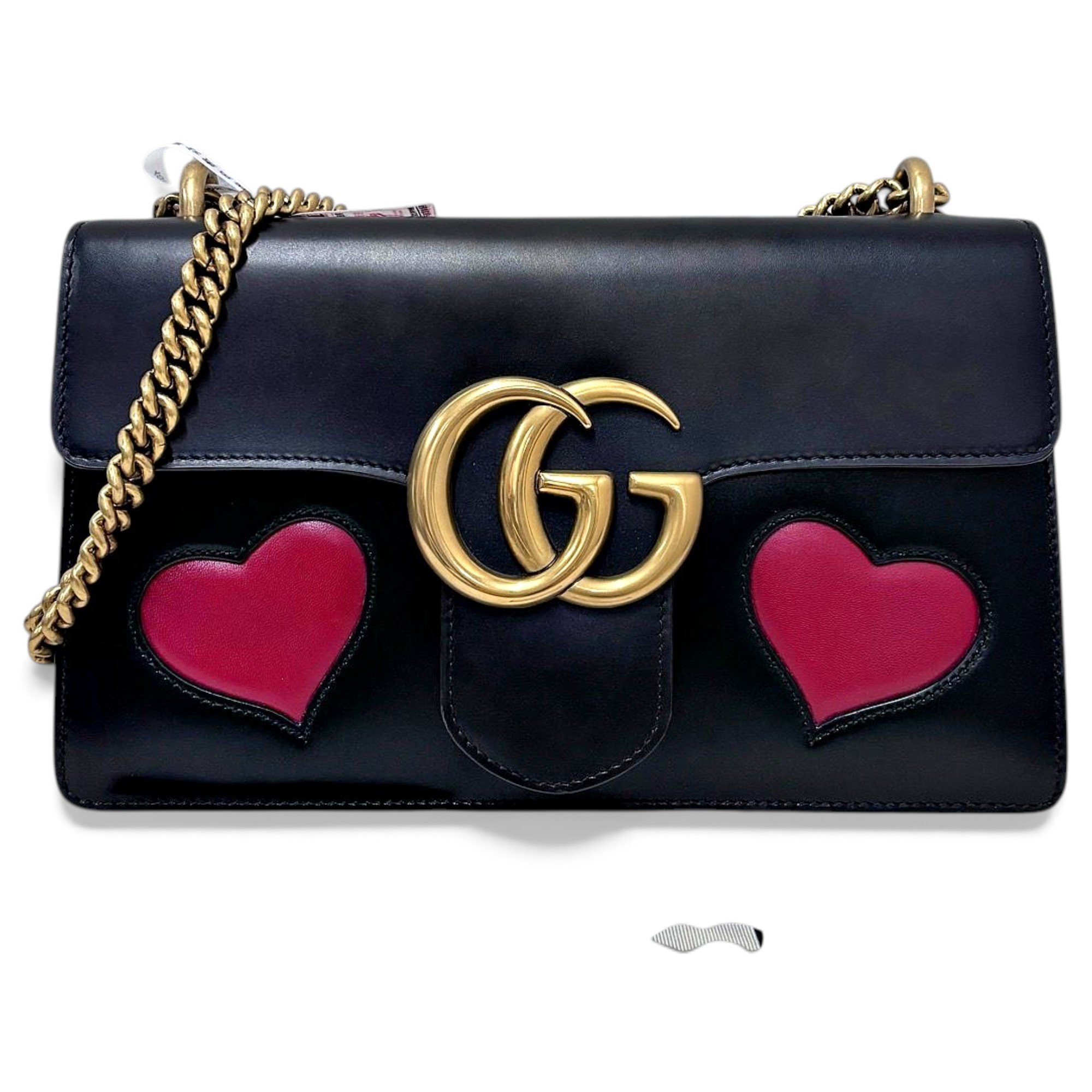 GG Marmont Chain Flap leather handbag