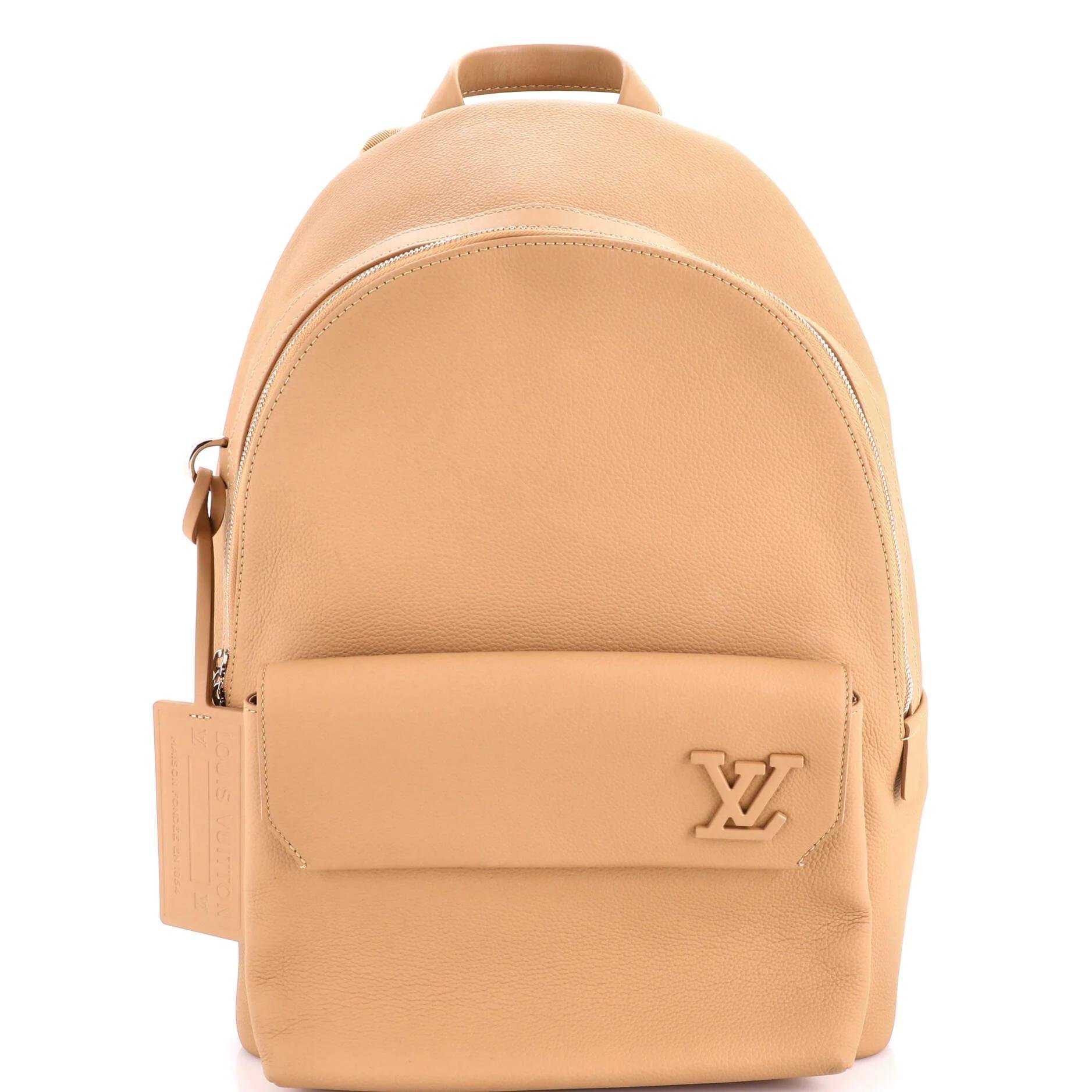 Leather backpack