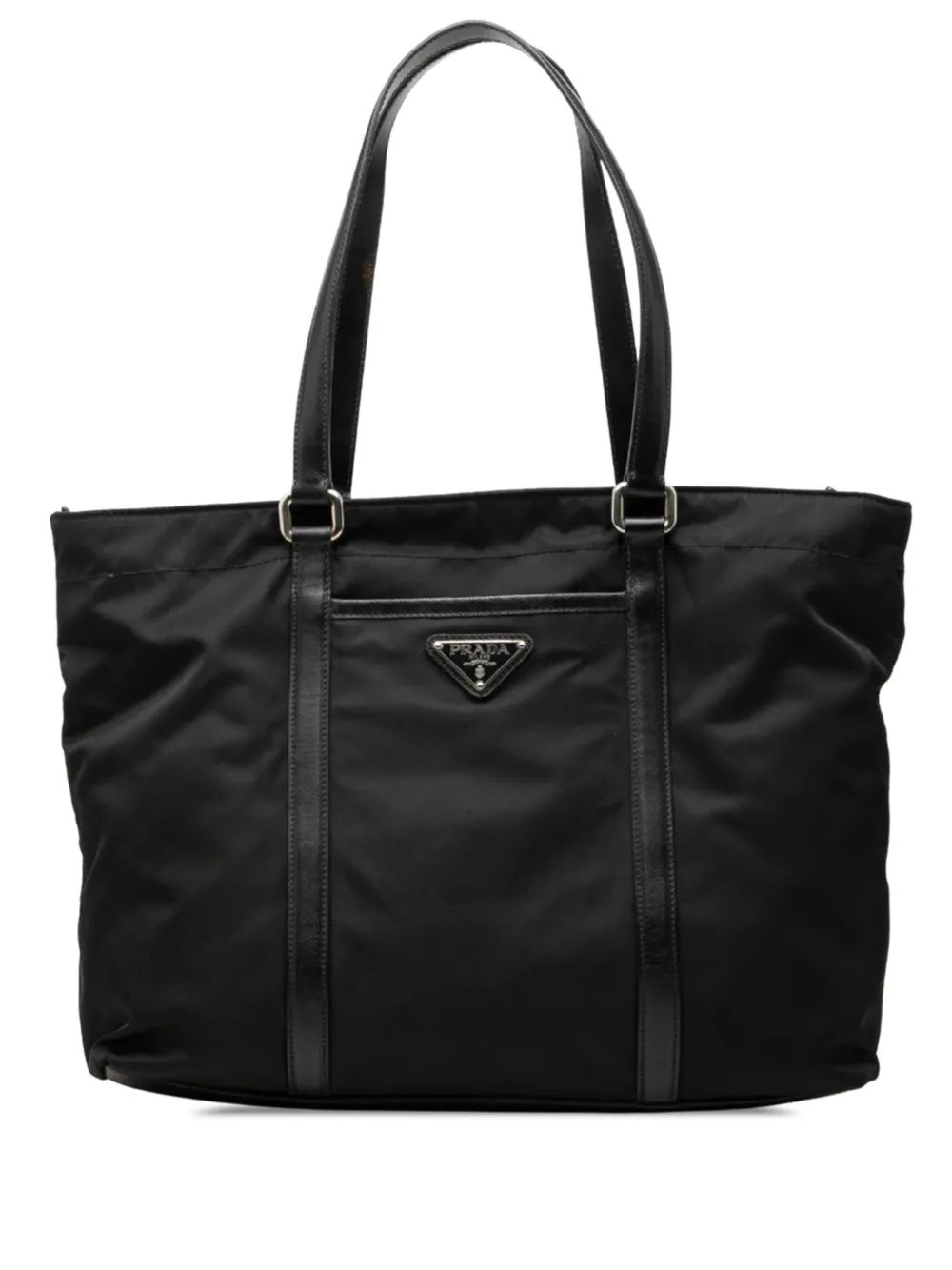 2013-2026 Saffiano Trimmed Tessuto tote bag