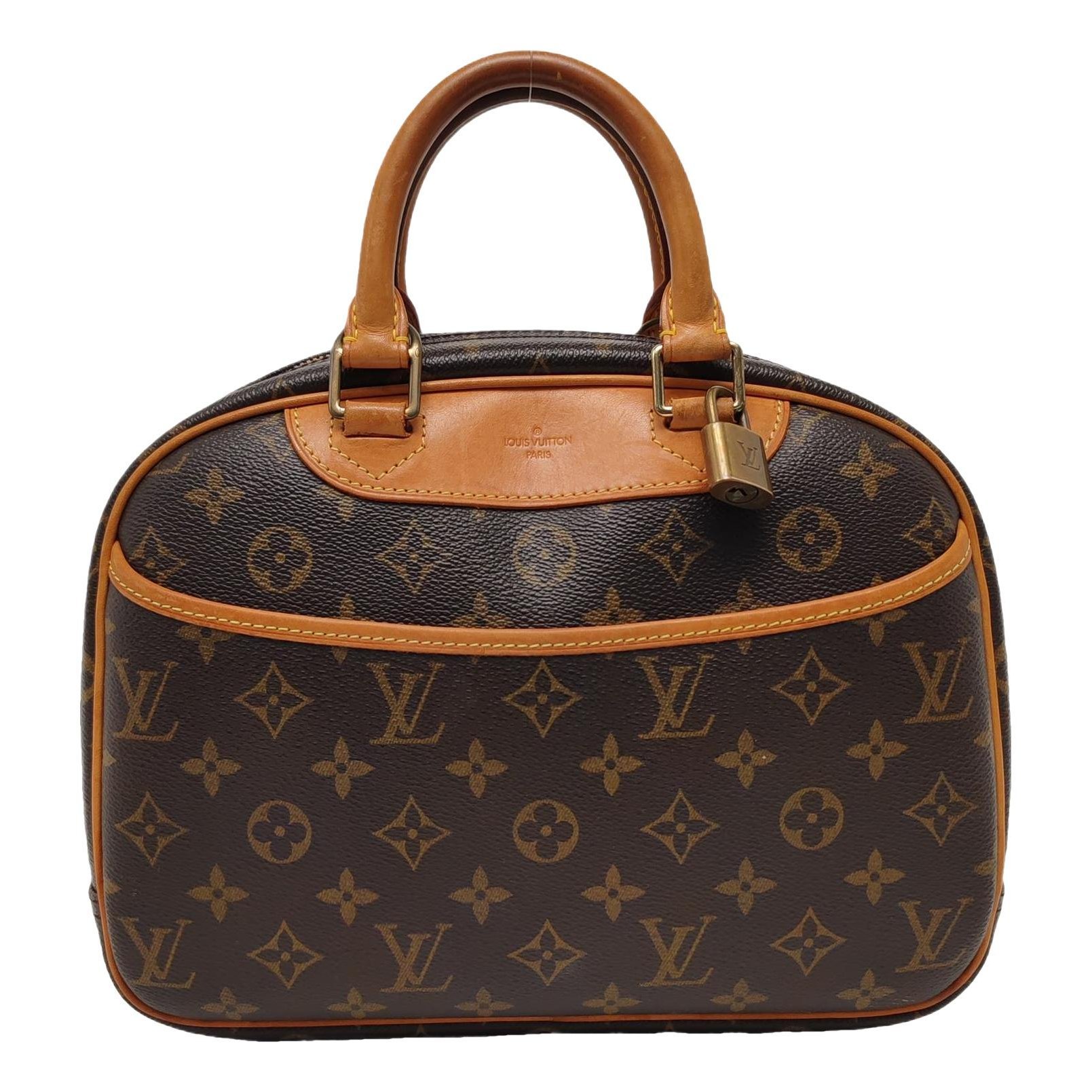 Deauville leather handbag