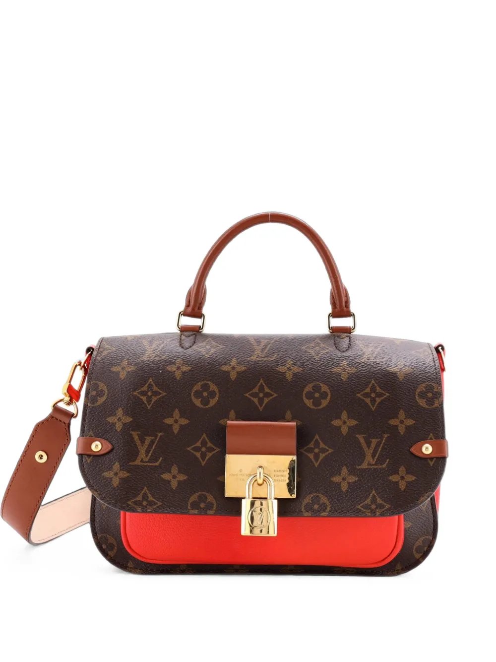 Vaugirard Handbag Monogram Canvas with Leather satchel