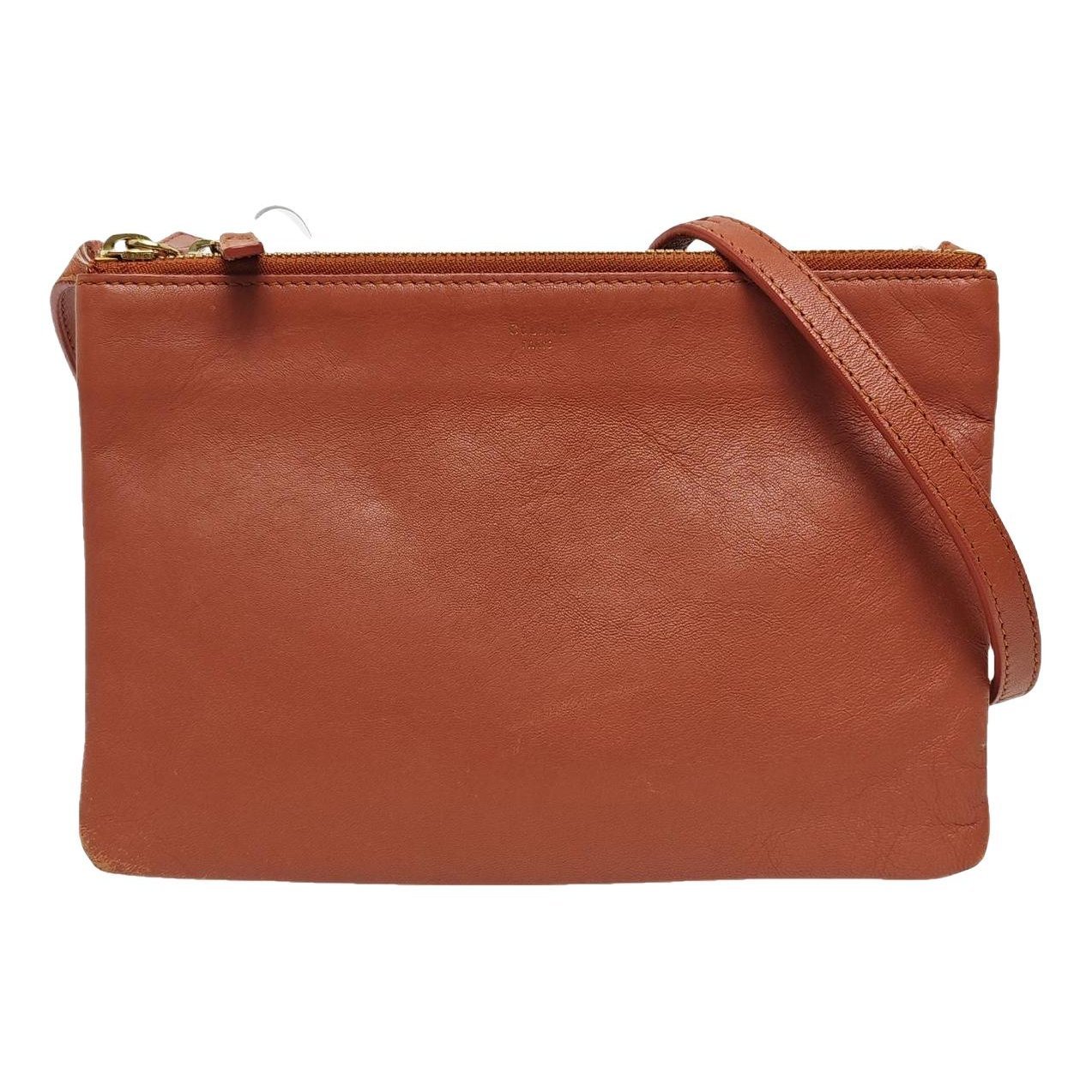 Trio leather crossbody bag