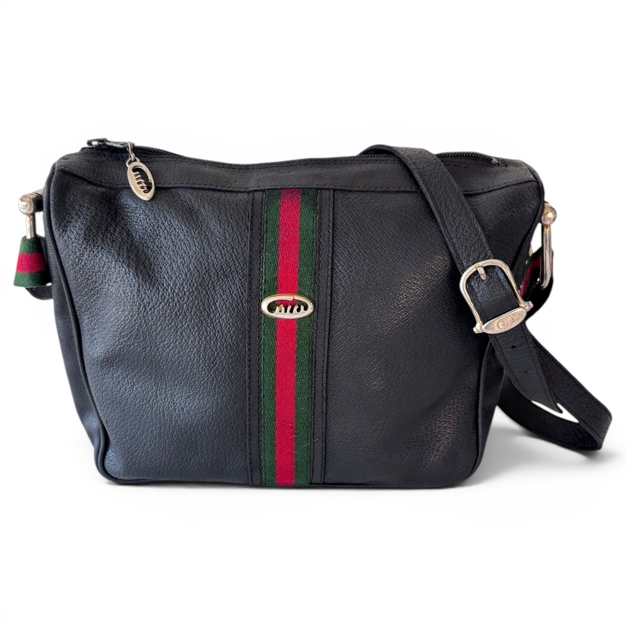 Leather handbag