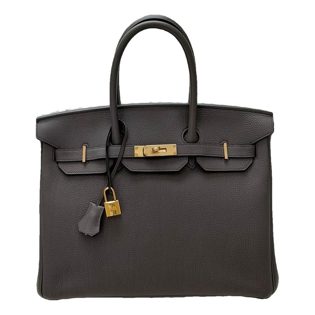 Birkin 35 leather handbag