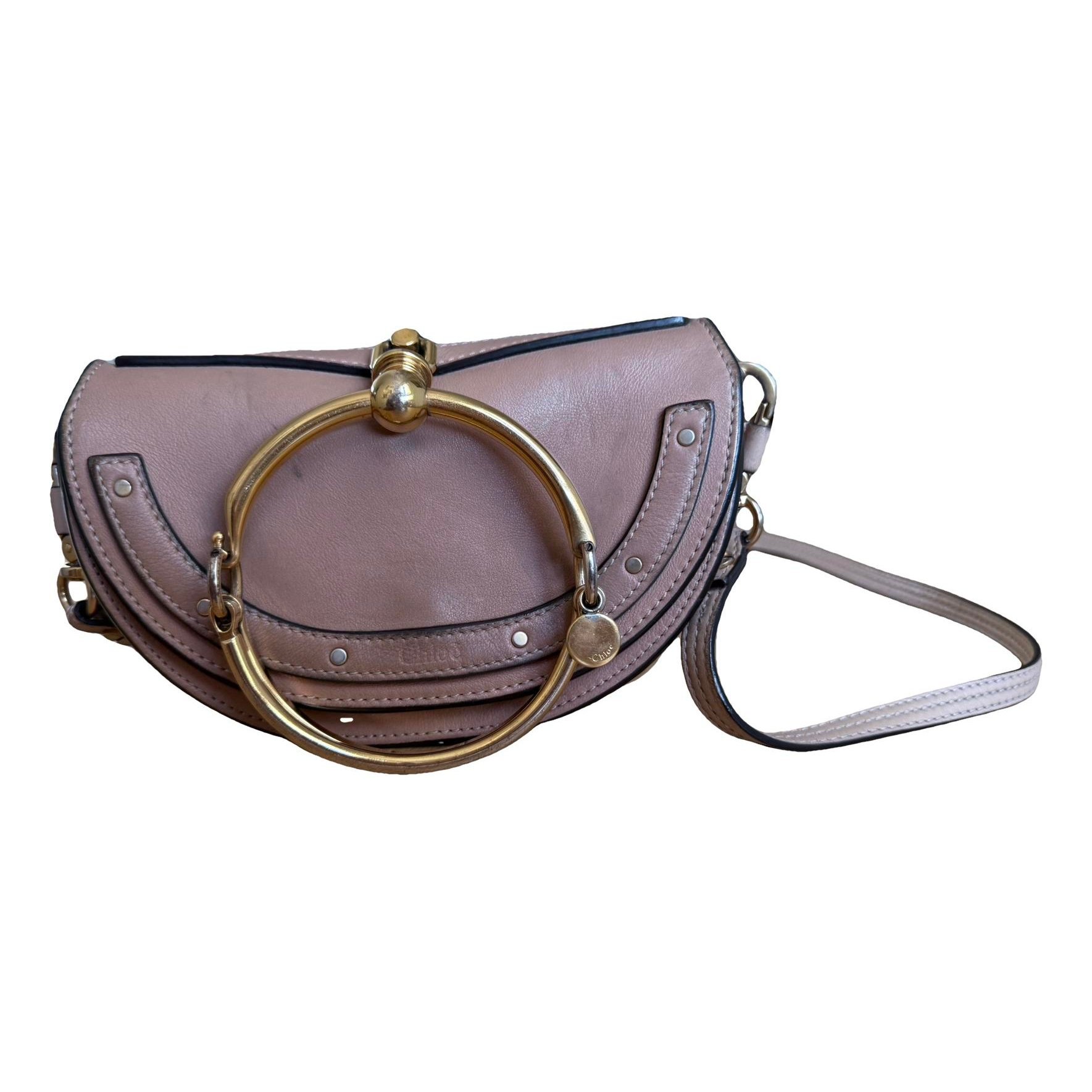 Bracelet Nile leather crossbody bag