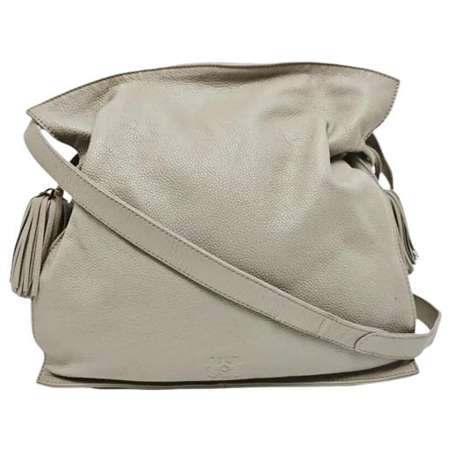Flamenco leather handbag