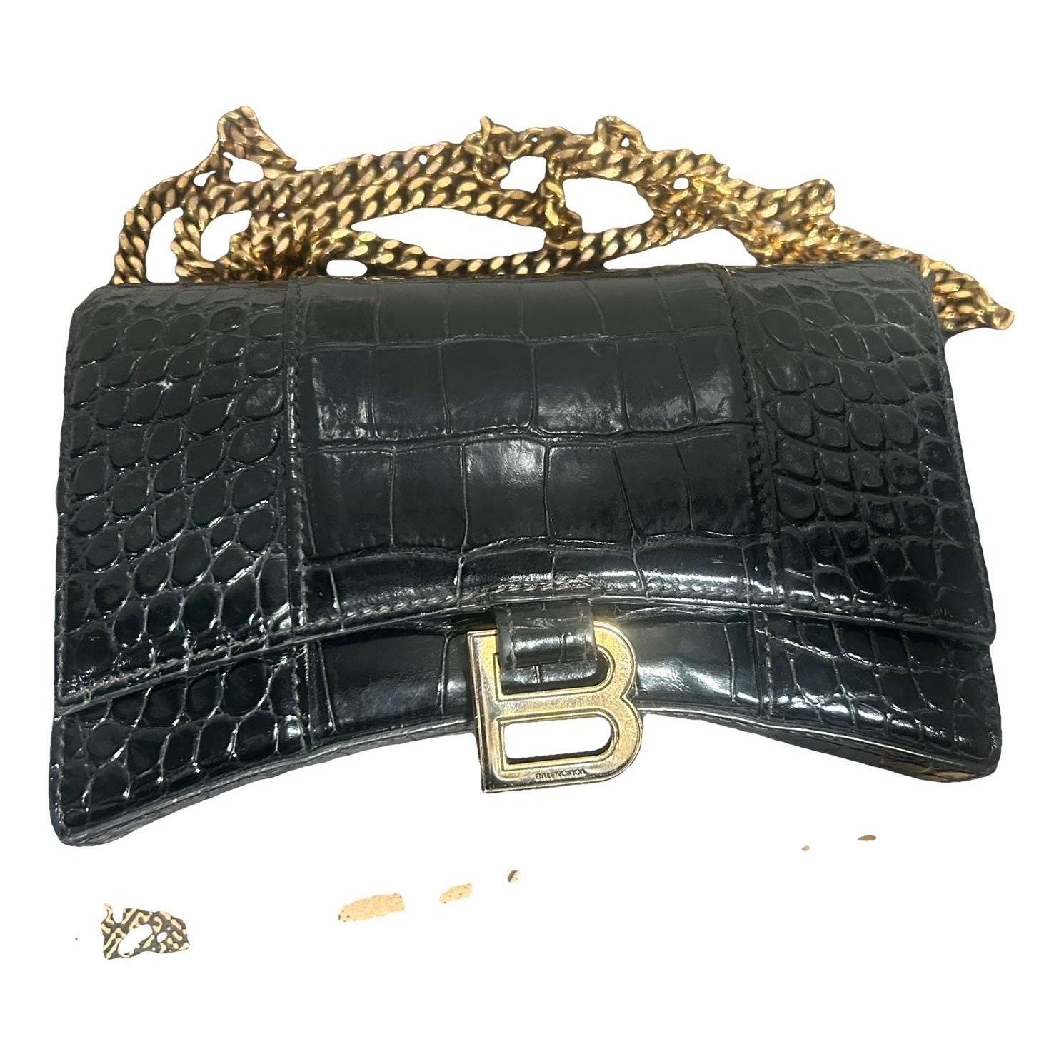 Everyday leather clutch bag