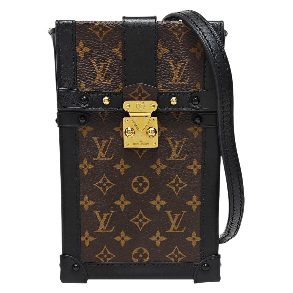 City Trunk leather crossbody bag