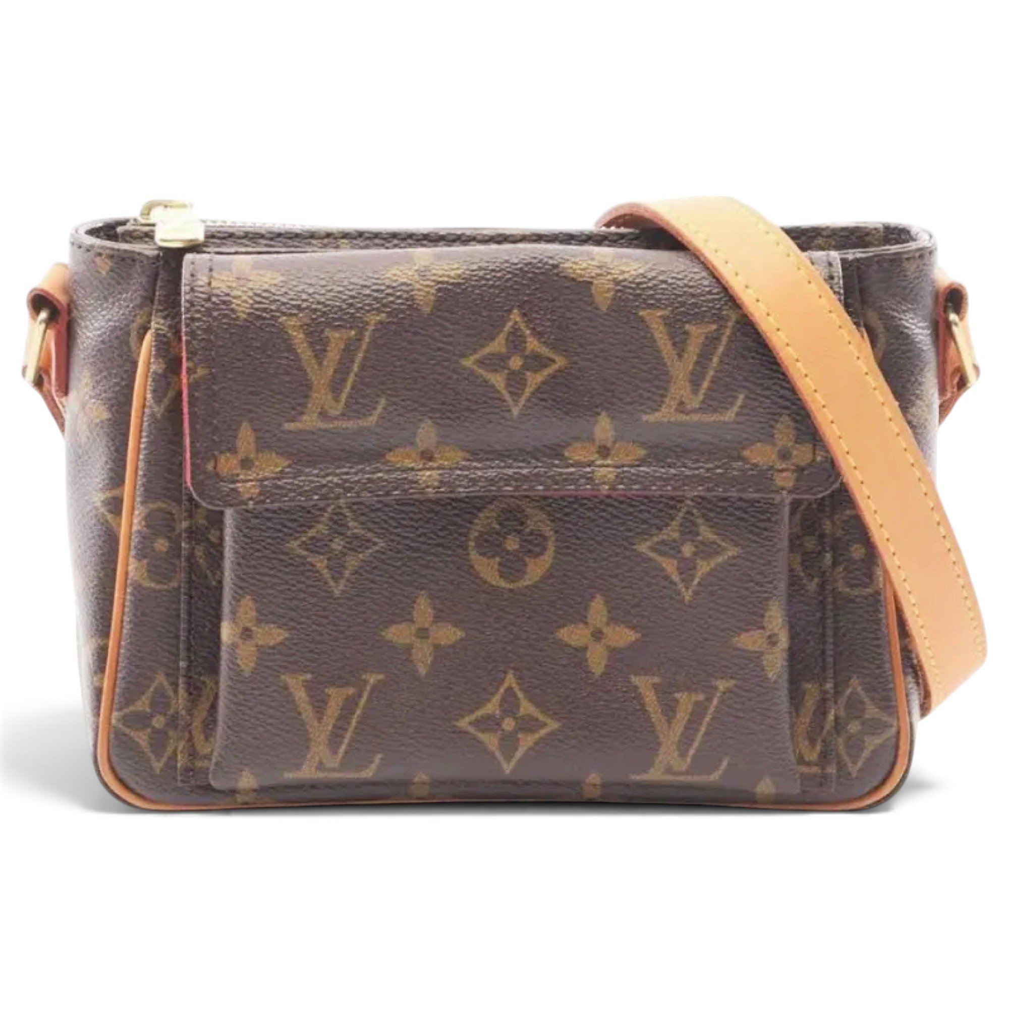 Viva Cité leather crossbody bag
