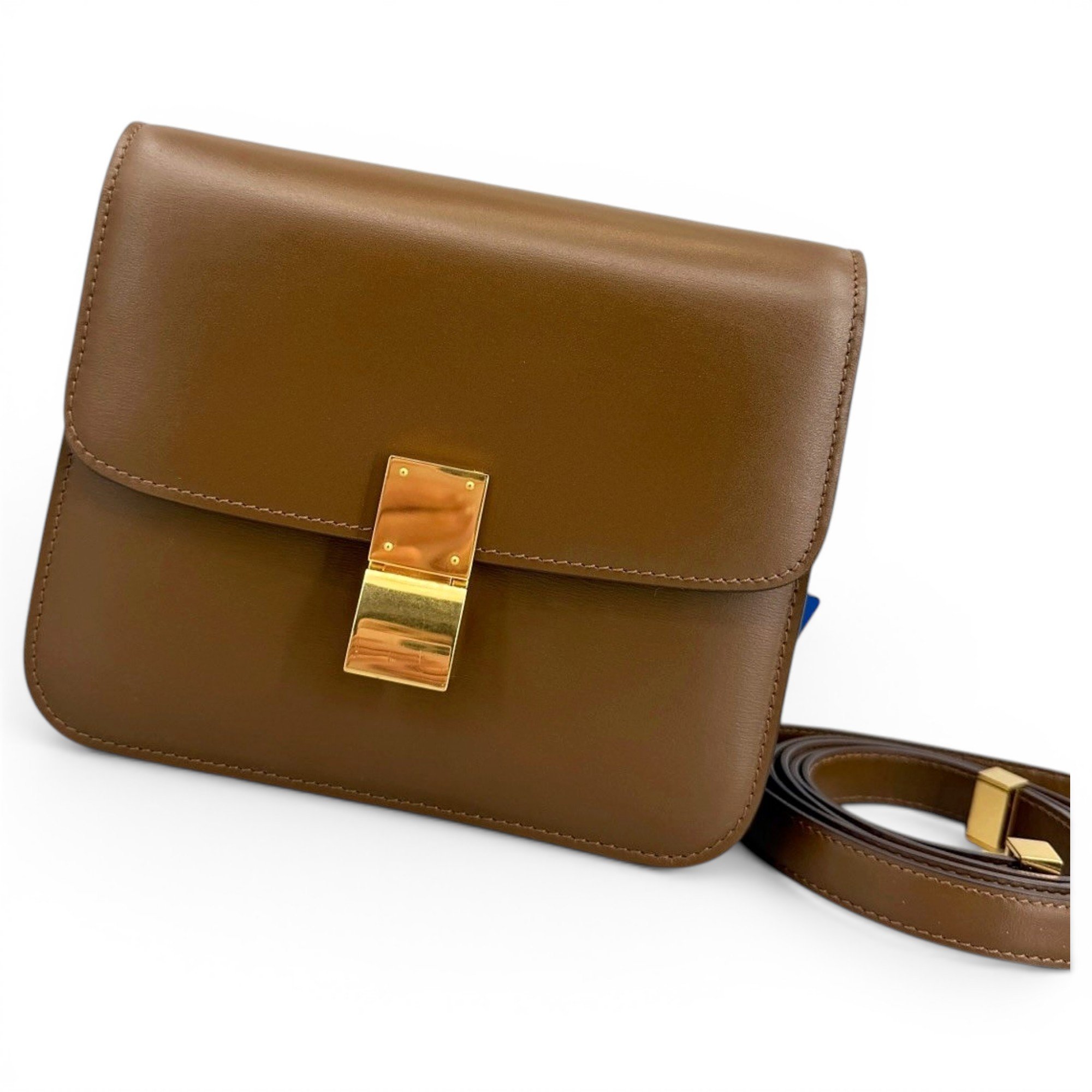 Classic leather handbag