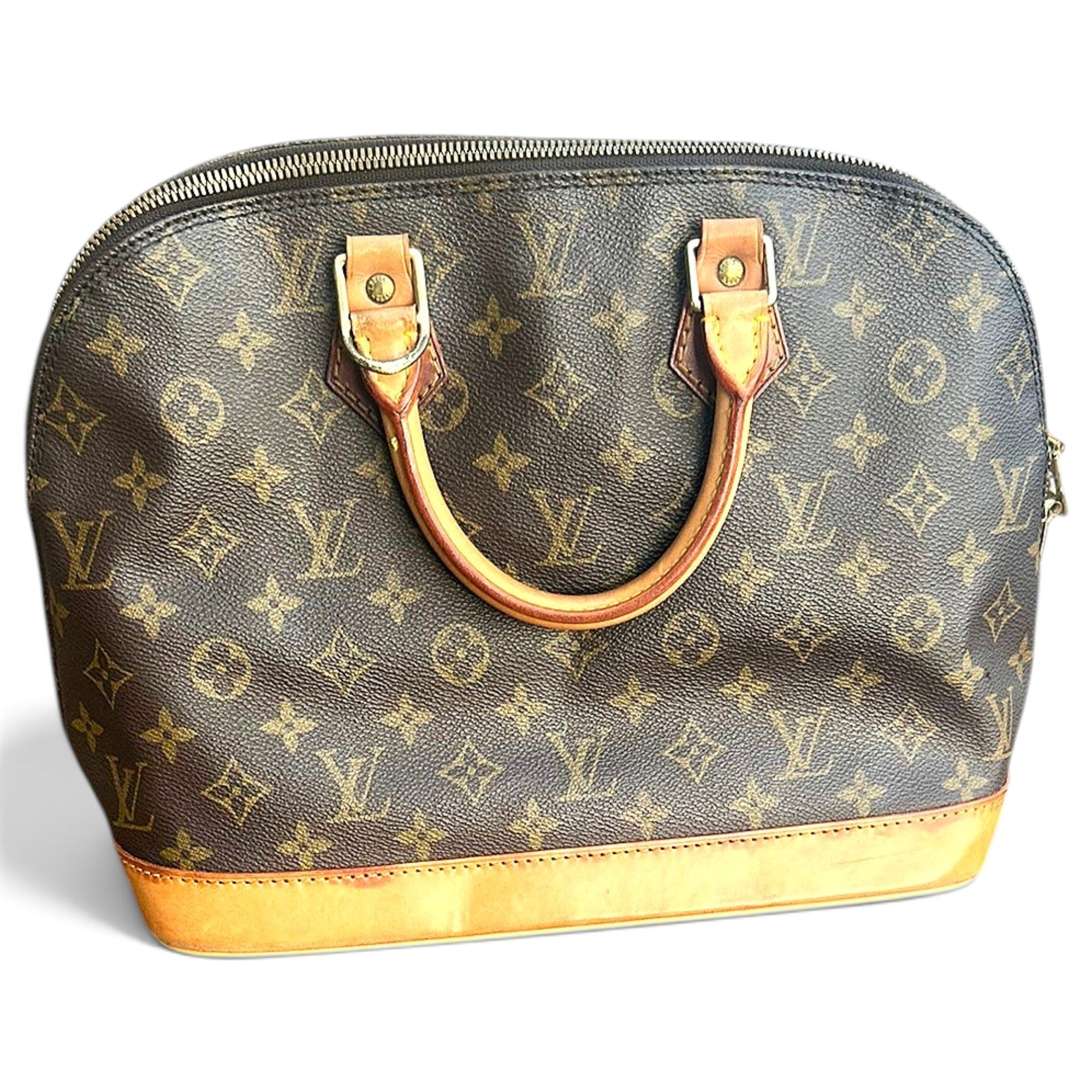 Alma leather handbag