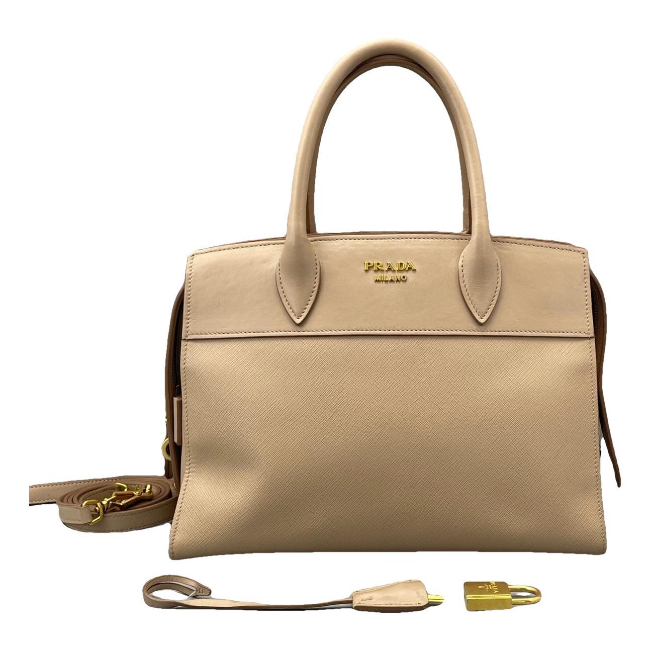Bibliothèque leather handbag
