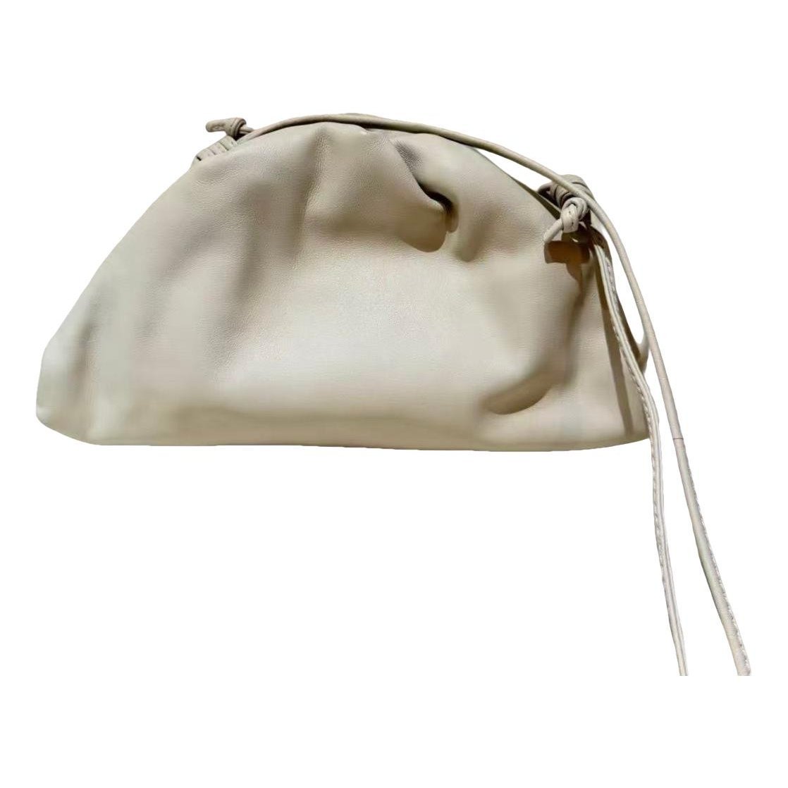 Pouch leather handbag
