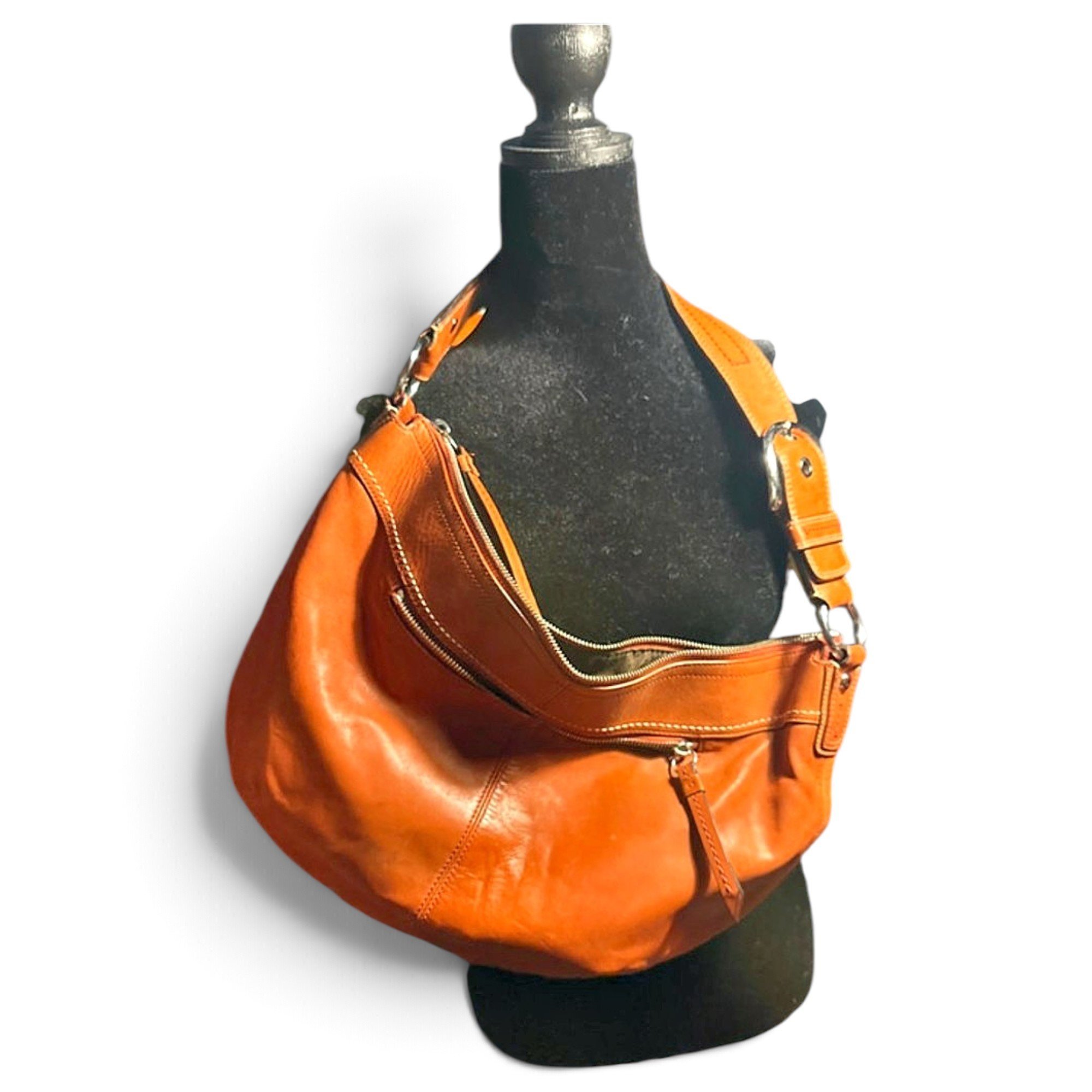Leather handbag