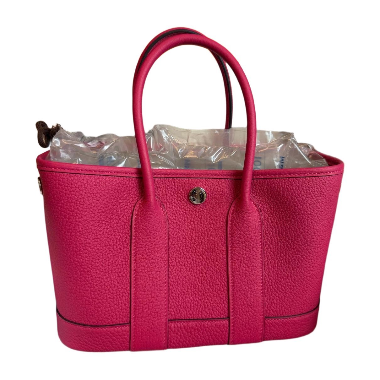Hermes Garden Party Handbag Rose Mexico