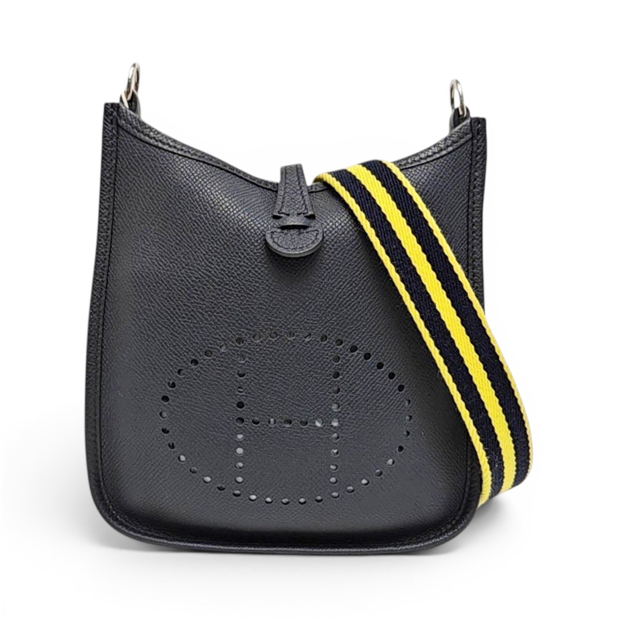 Evelyne leather handbag