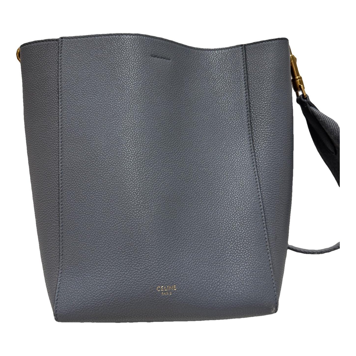 Seau Sangle leather tote