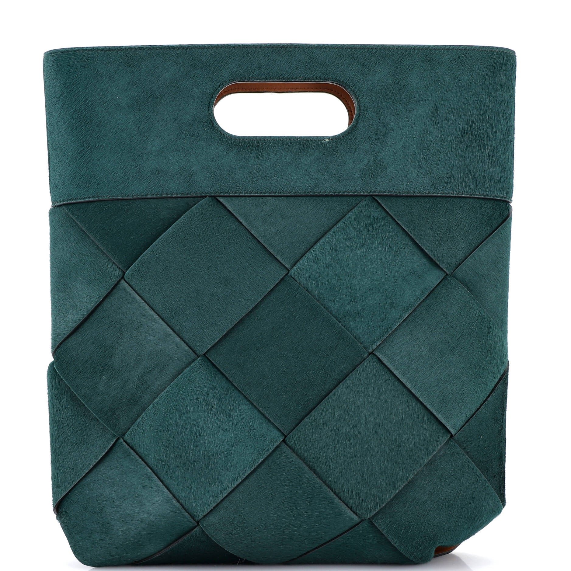Slip Tote Maxi Intrecciato Pony Hair Small