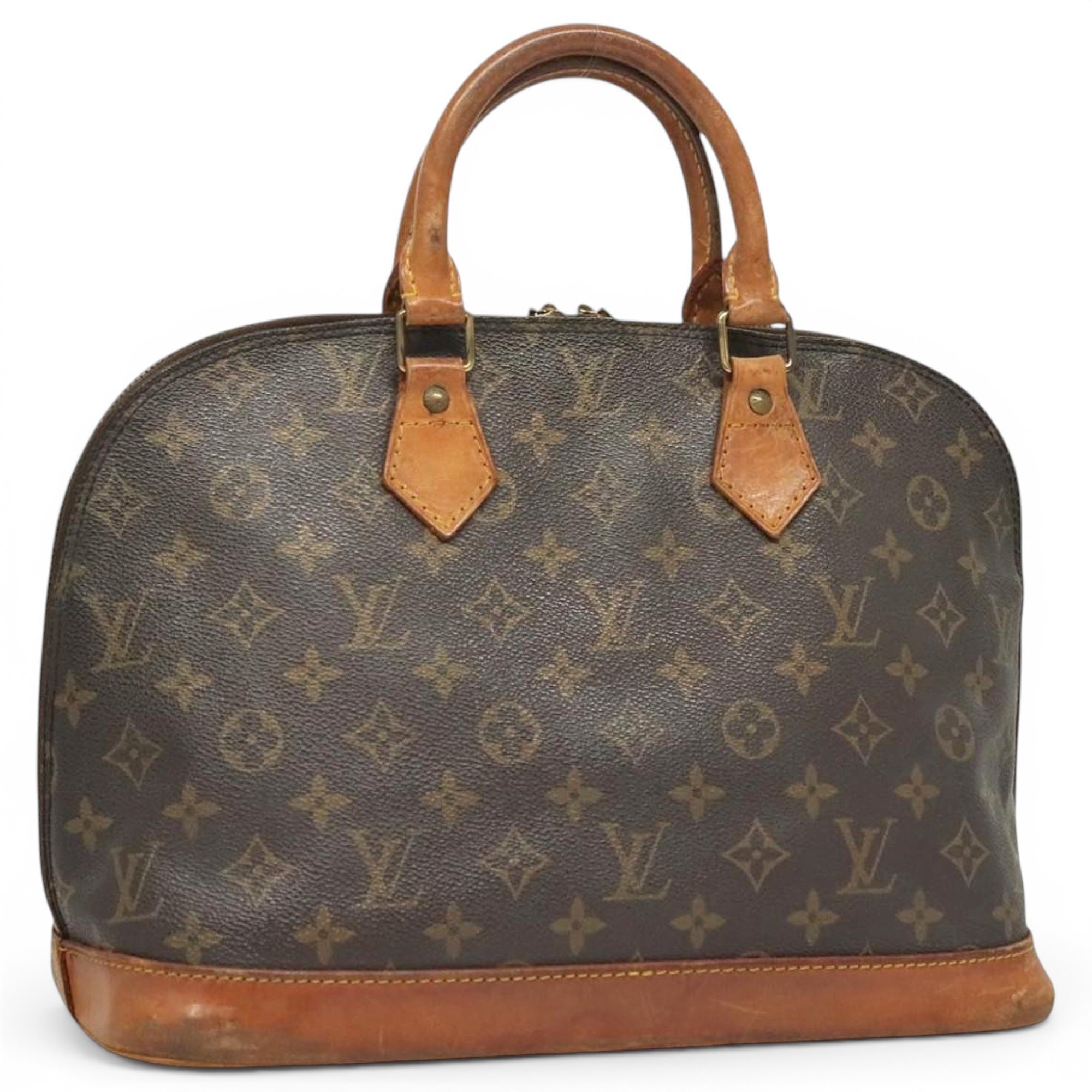 Alma leather handbag