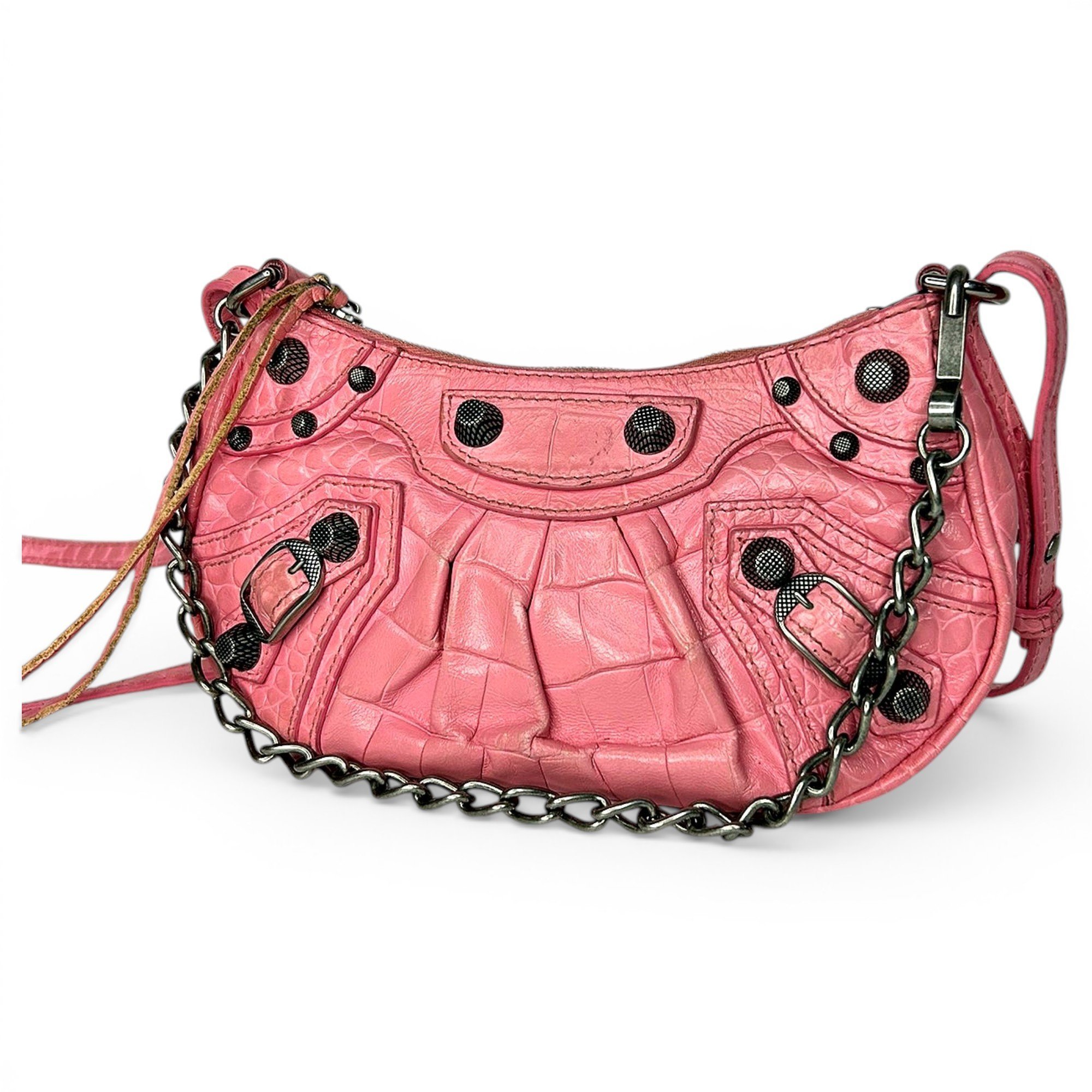 Le Cagole leather handbag