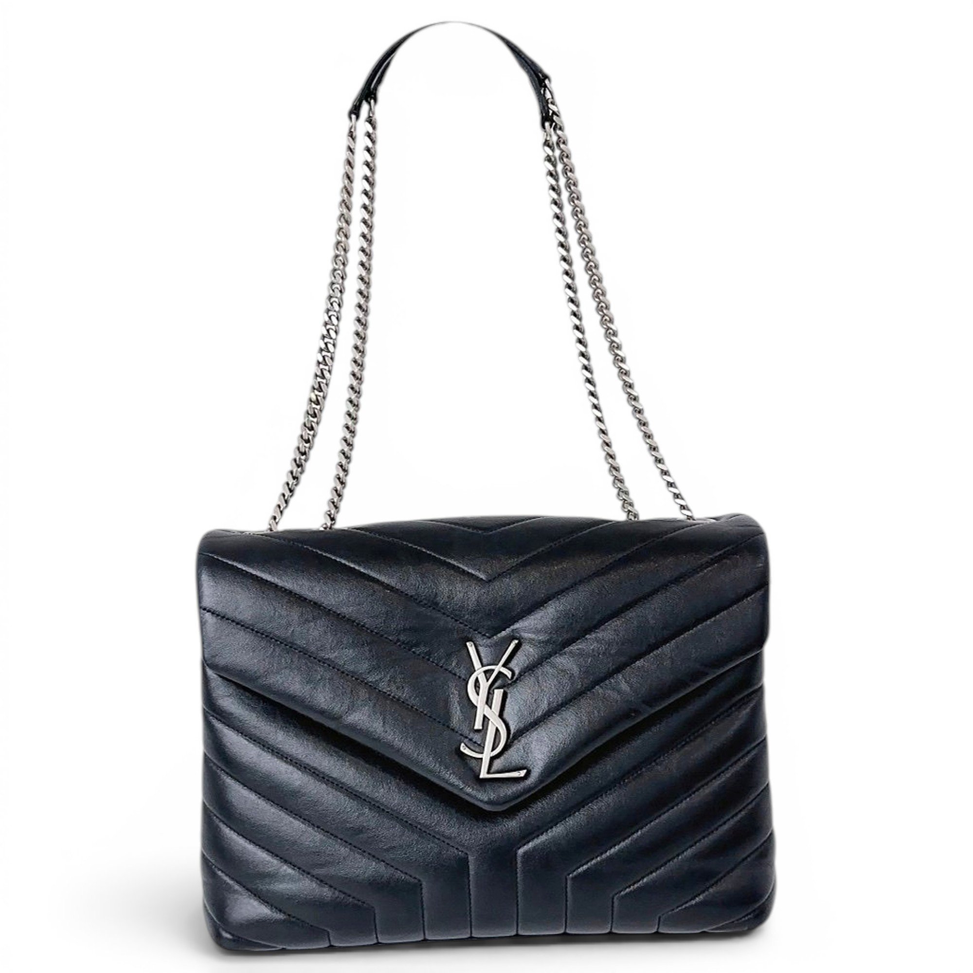 Loulou leather handbag