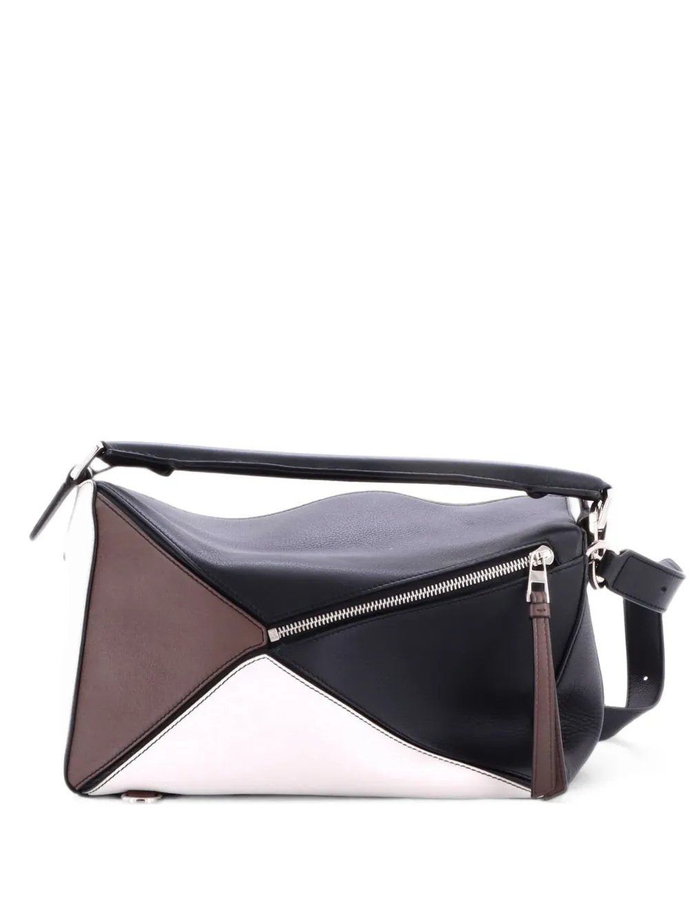 Puzzle Bag Leather Medium shoulder bag