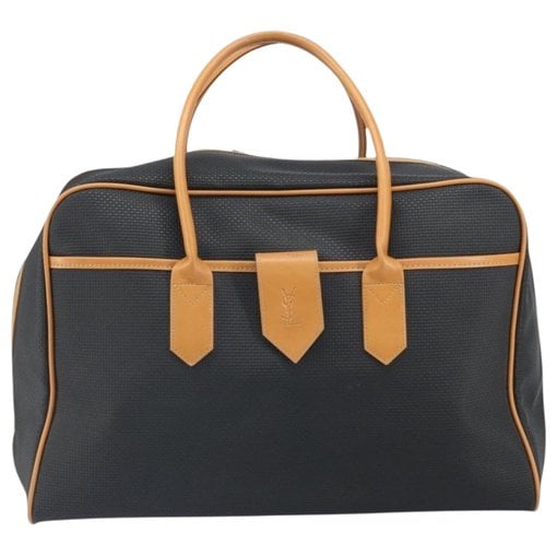 Leather bowling bag