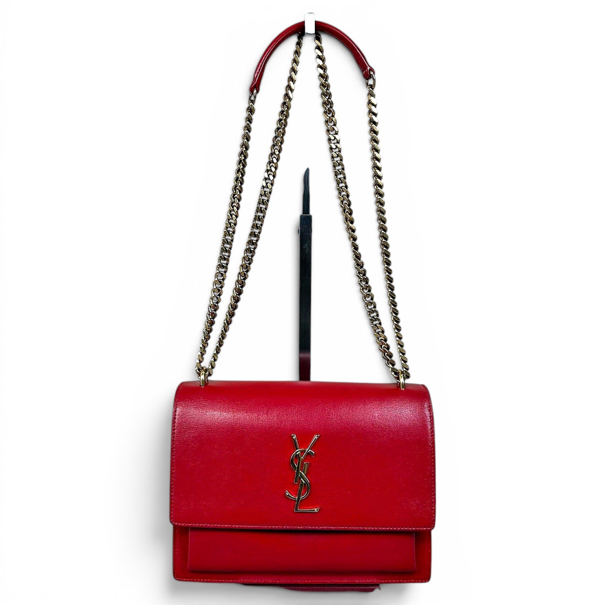Sunset leather crossbody bag
