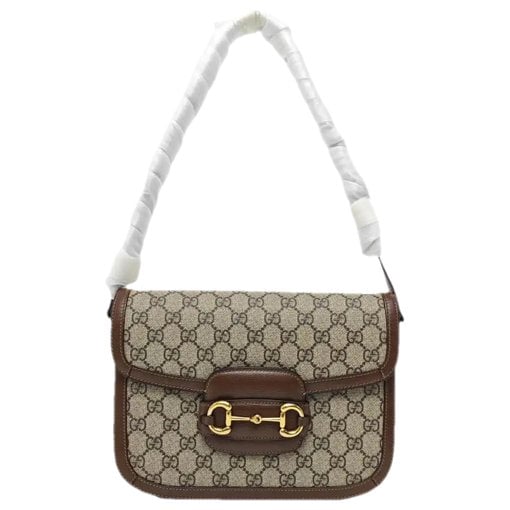 Handle Horsebit 1955 leather crossbody bag