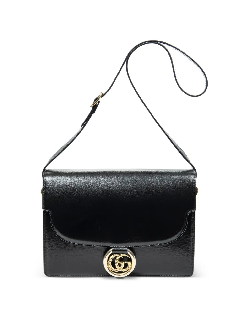 GG plaque cross body bag