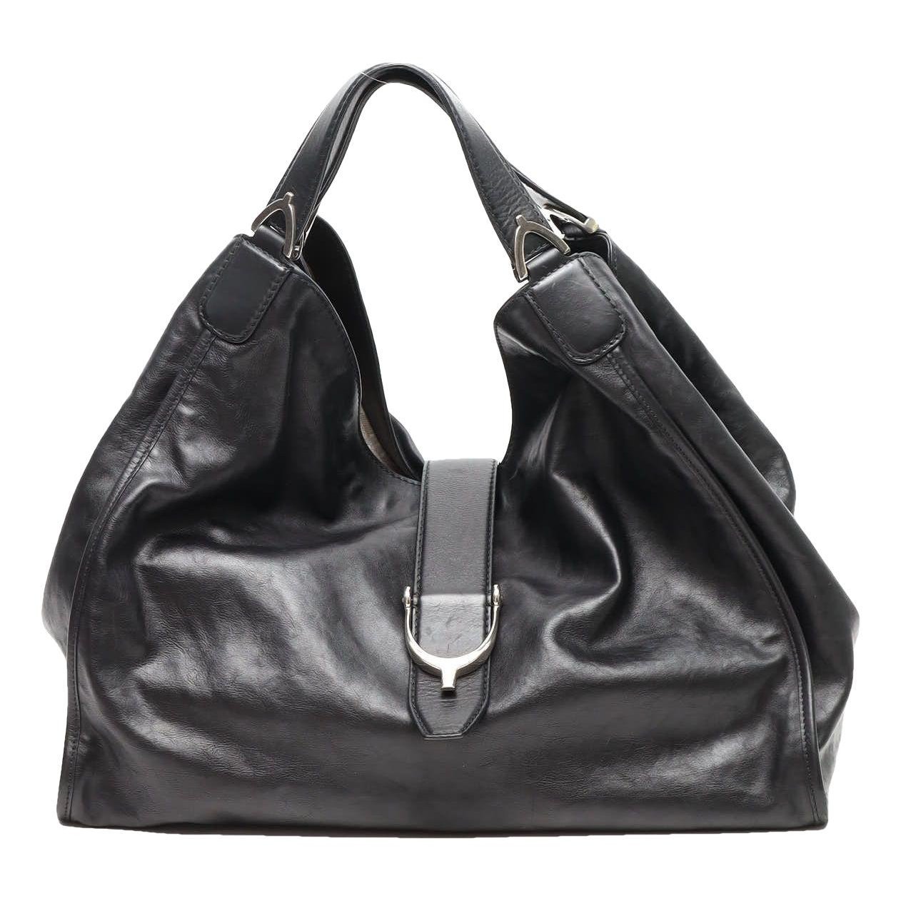 Stirrup leather handbag
