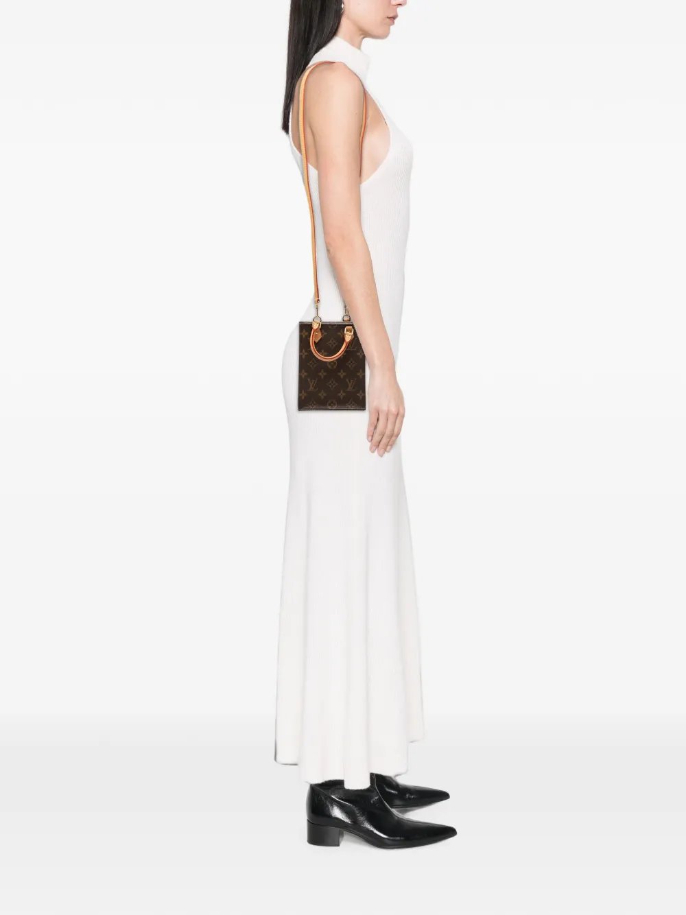 2020 Monogram Petit Sac Plat satchel
